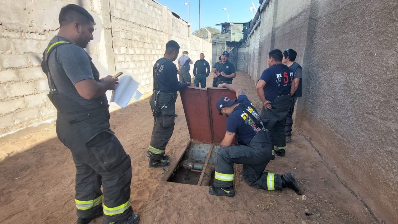 bomberos, seguridad centro cerrado sename