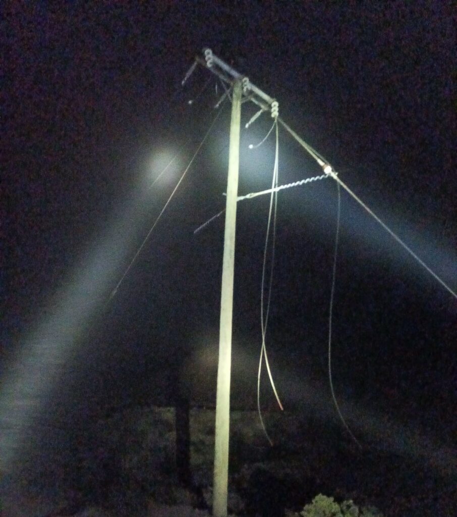 Segundo robo de cables en menos de un mes deja a 2.400 familias sin energía en La Higuera