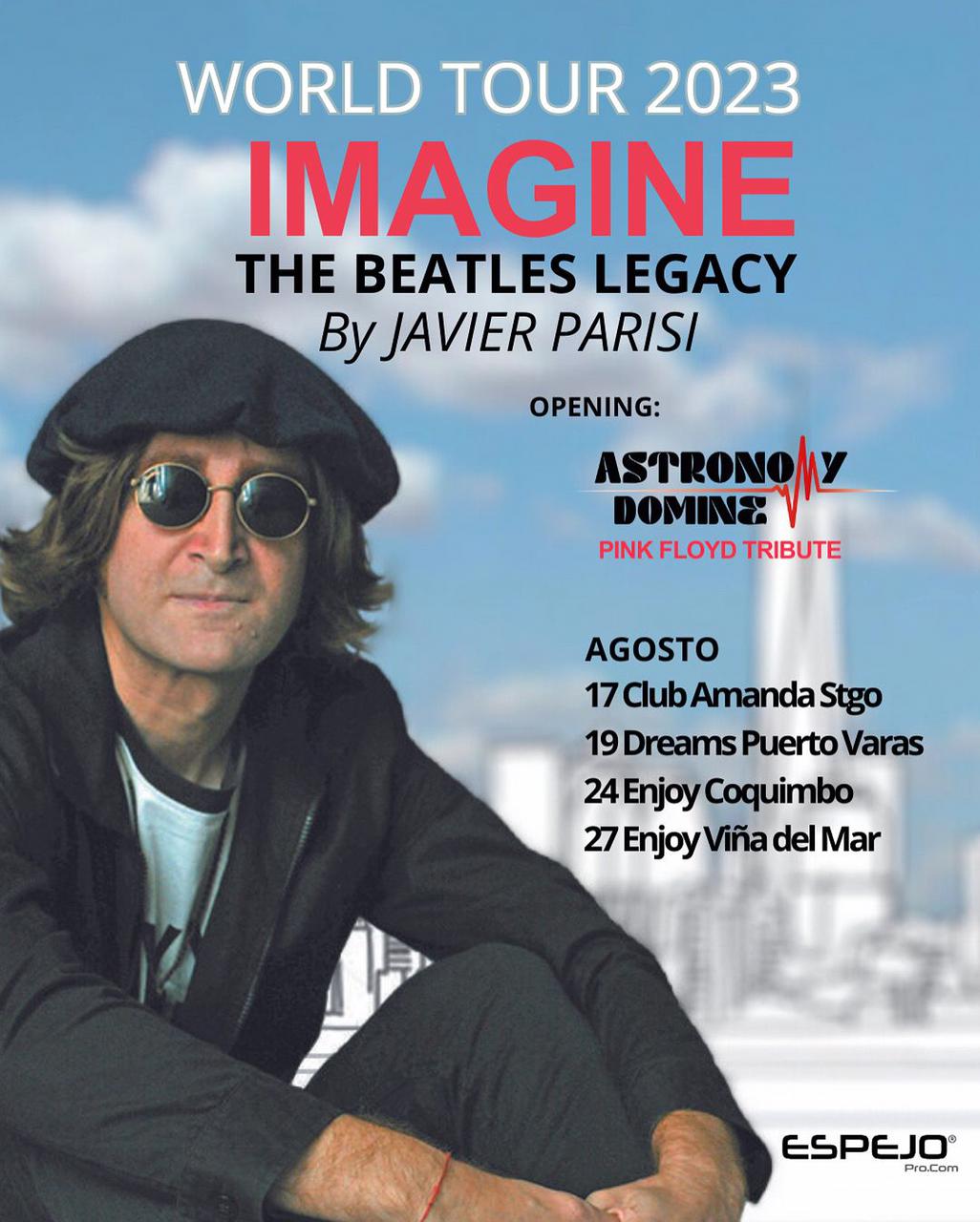 El mejor imitador a John Lennon del mundo se presenta en Coquimbo