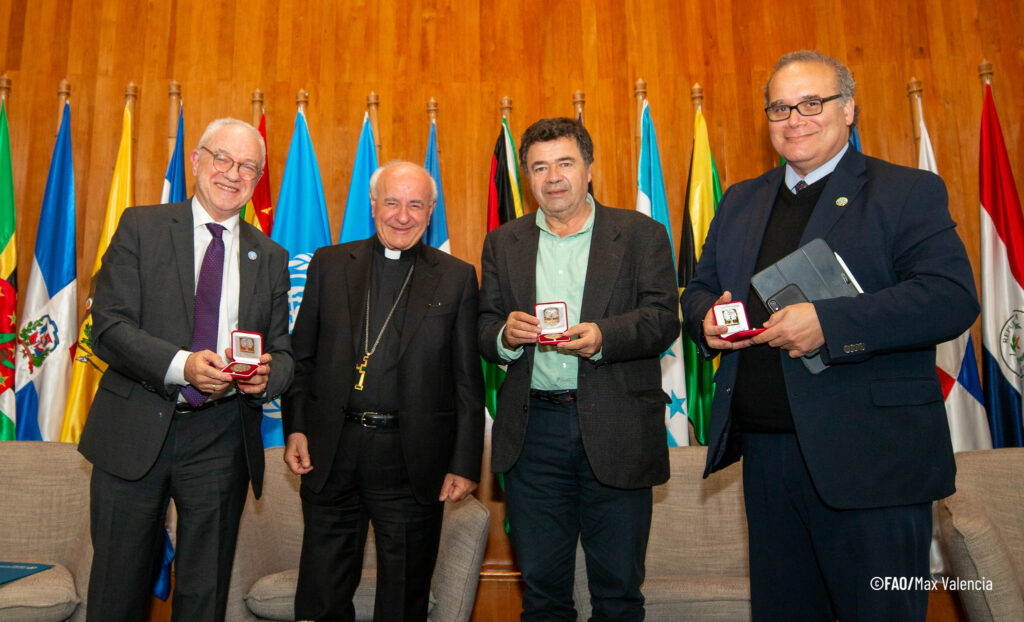 FAO, el Vaticano y Ministerio de Agriculturaabordaron soluciones ante la urgente necesidad de reducir la pérdida y desperdicio de alimentos