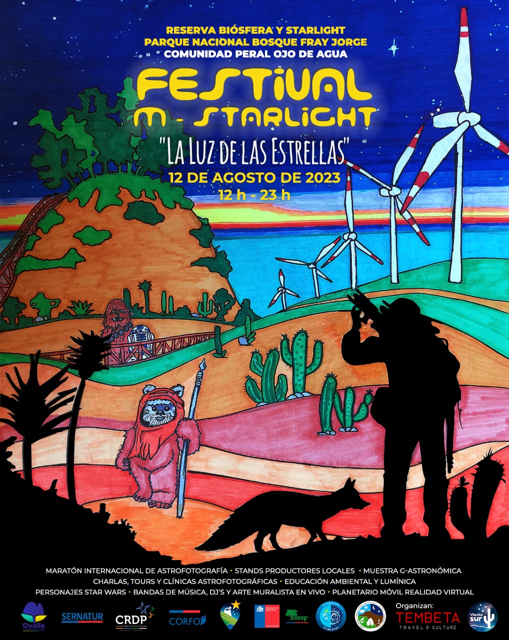 Invitan a Festival y Maratón de Astrofotografía en el Parque Nacional Bosque Fray Jorge