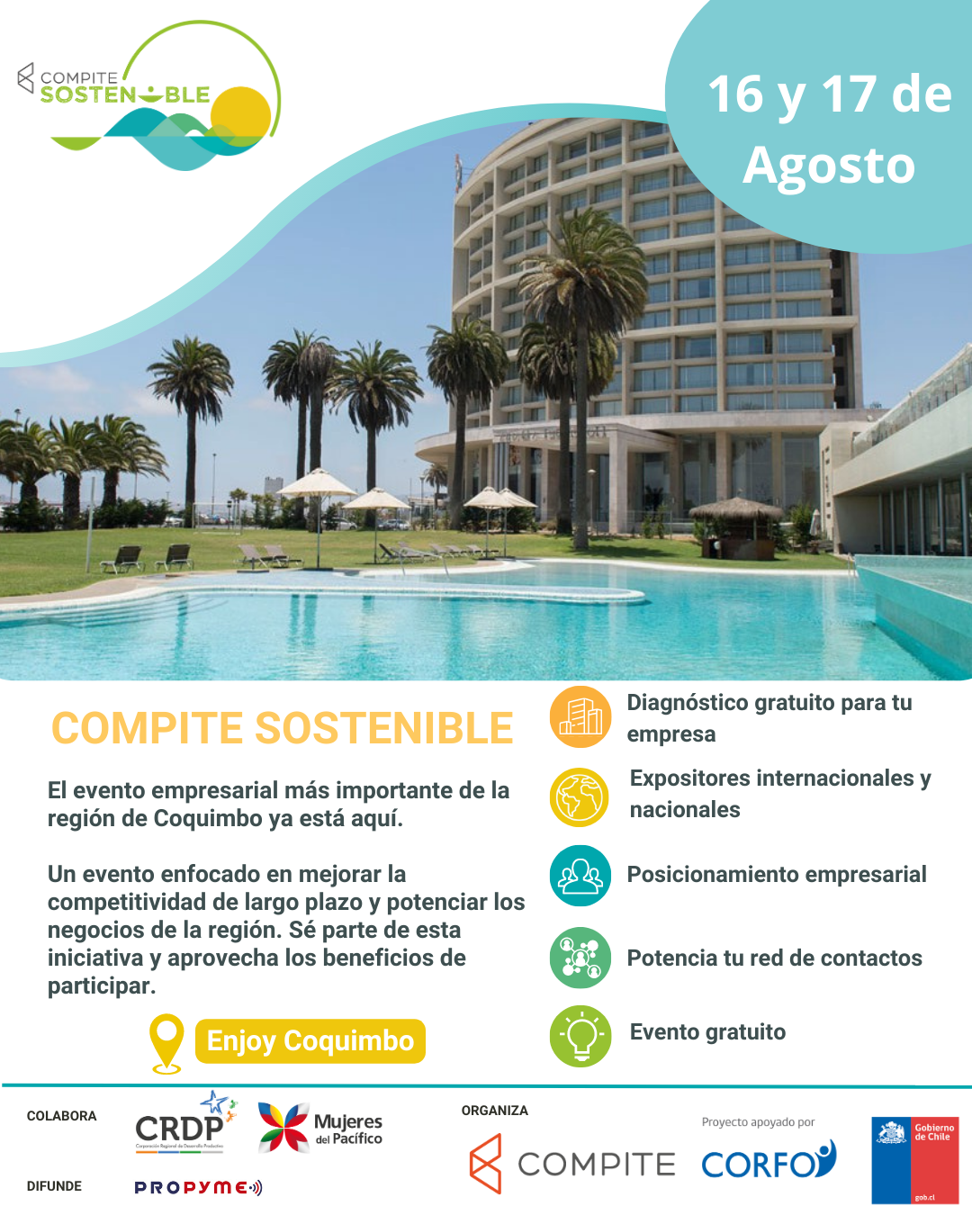 Invitan a participar en “Compite Sostenible”