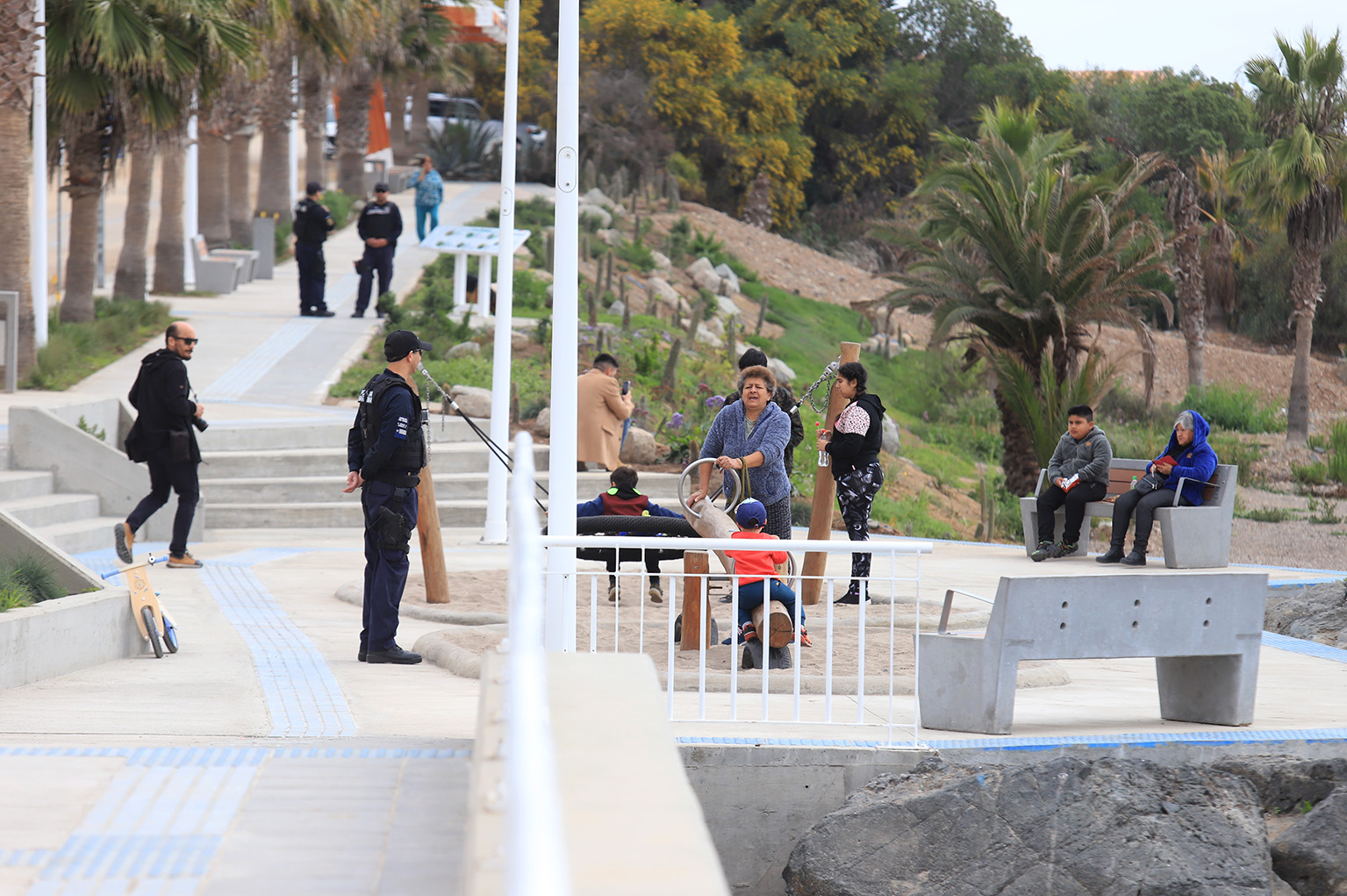 Entregan obras del nuevo Borde Costero Socos de Tongoy