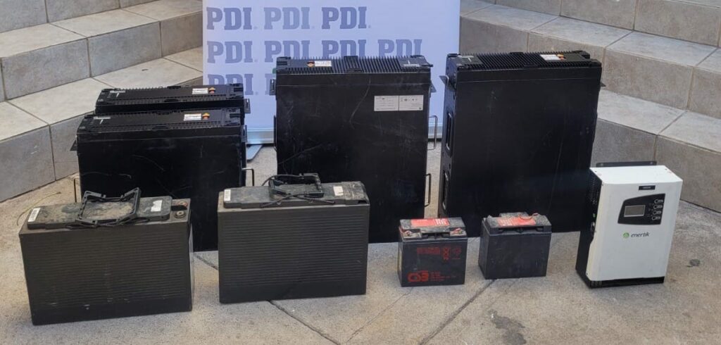 Incautan equipos que fueron robados en antenas de TV y Telefonía