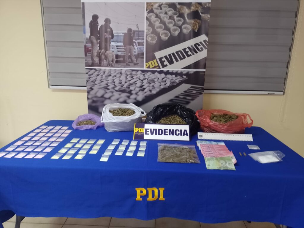 PDI interviene domicilios en Población Carmelitana de Ovalle por microtráfico de drogas