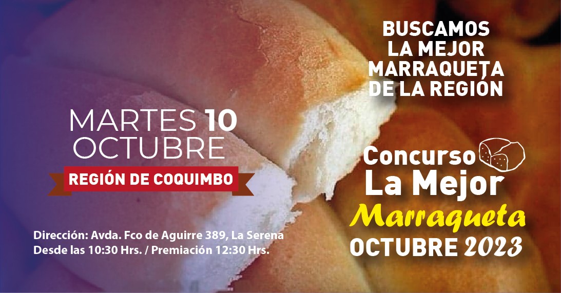 Elegirán la mejor marraqueta de la Región de Coquimbo
