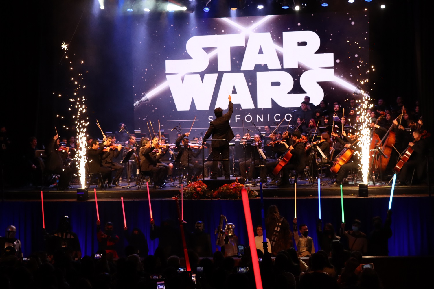 Todo listo para concierto Star Wars Sinfónico de la Academia de Música Pedro Aguirre Cerda en la Quinta Vergara