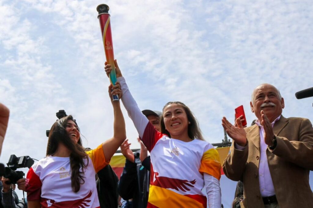 Antorcha de los Juegos Panamericanos iluminó Coquimbo y La Serena