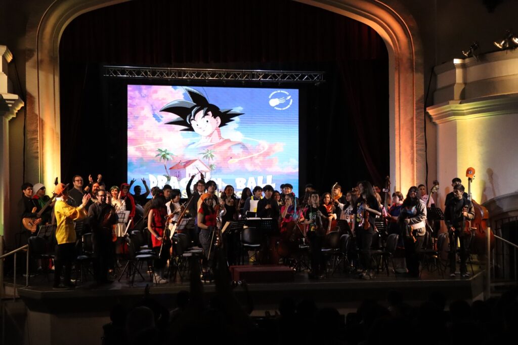 Concierto Dragon Ball Sinfónico llenó de nostalgia el Teatro Municipal de La Serena