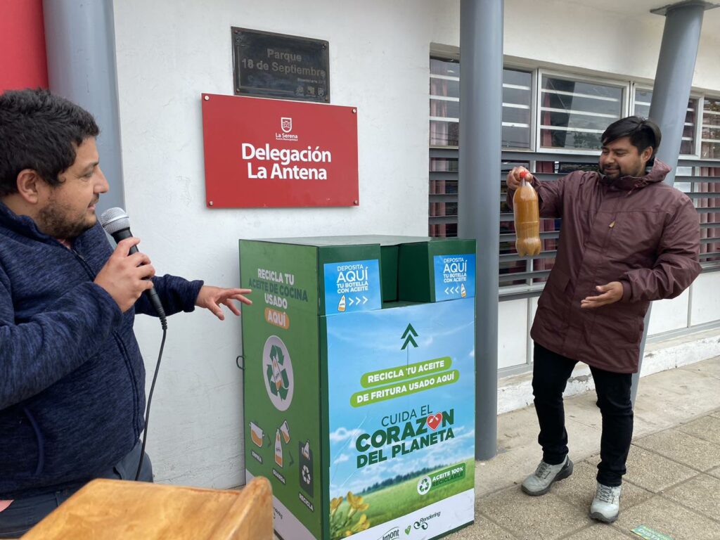 La Serena suma más puntos de reciclaje de aceite vegetal