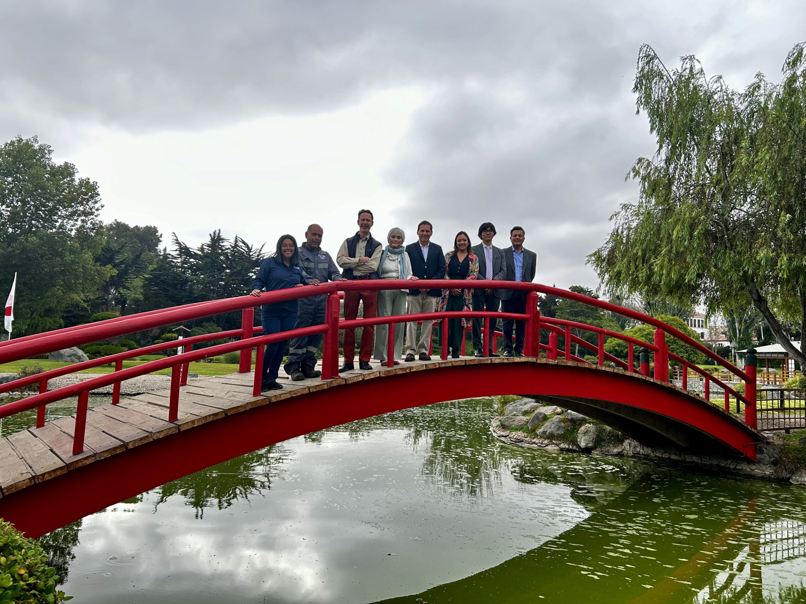Embajadora de Japón en Chile visitó el Jardín Japonés de La Serena
