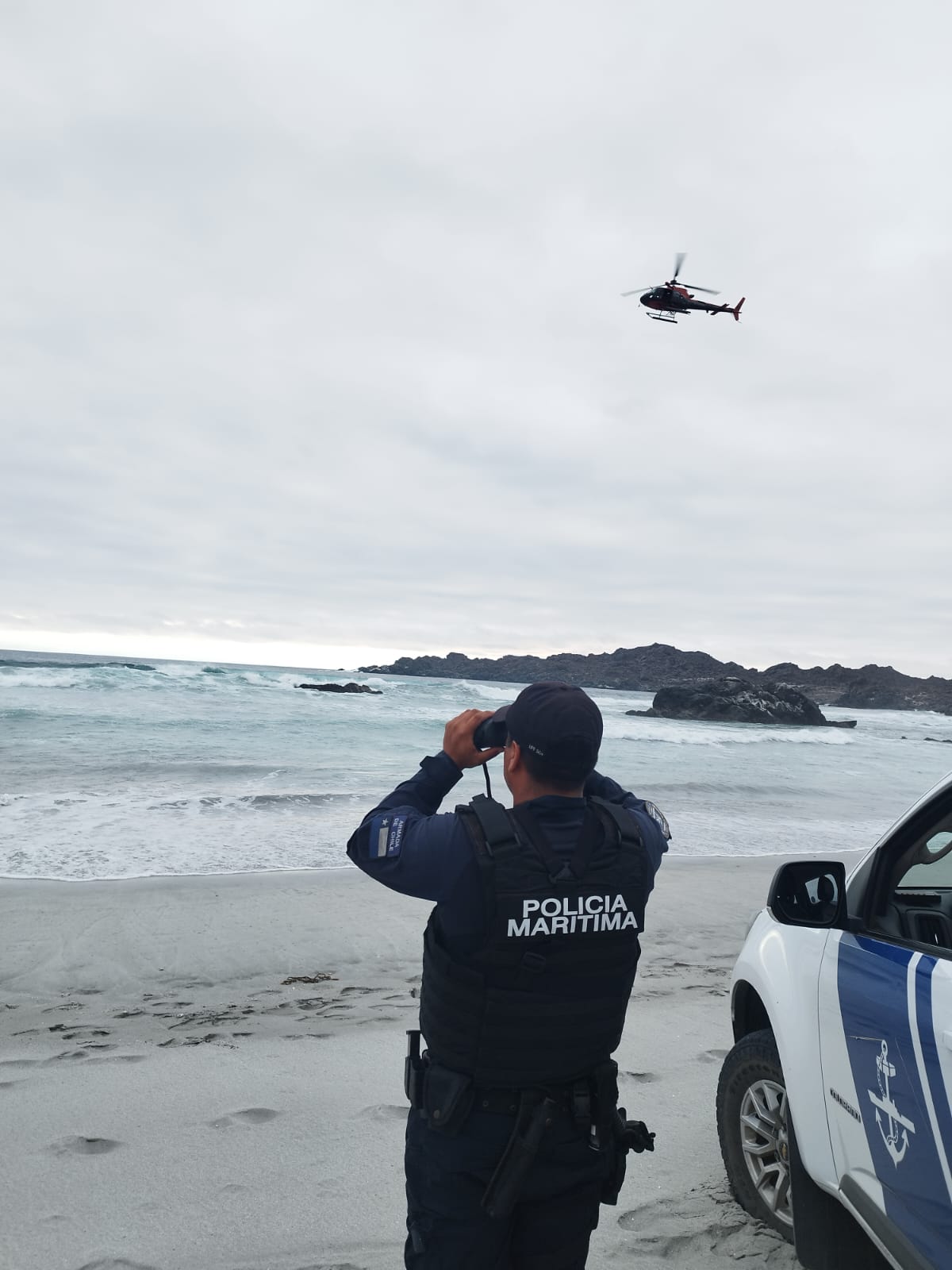 Intensa búsqueda de pescador desaparecido en Chungungo