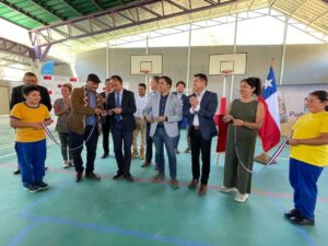 Ministro Pizarro tras inaugurar mejoras a infraestructura en colegio en Paihuano: “Vamos a seguir avanzando en materia deportiva en las escuelas”
