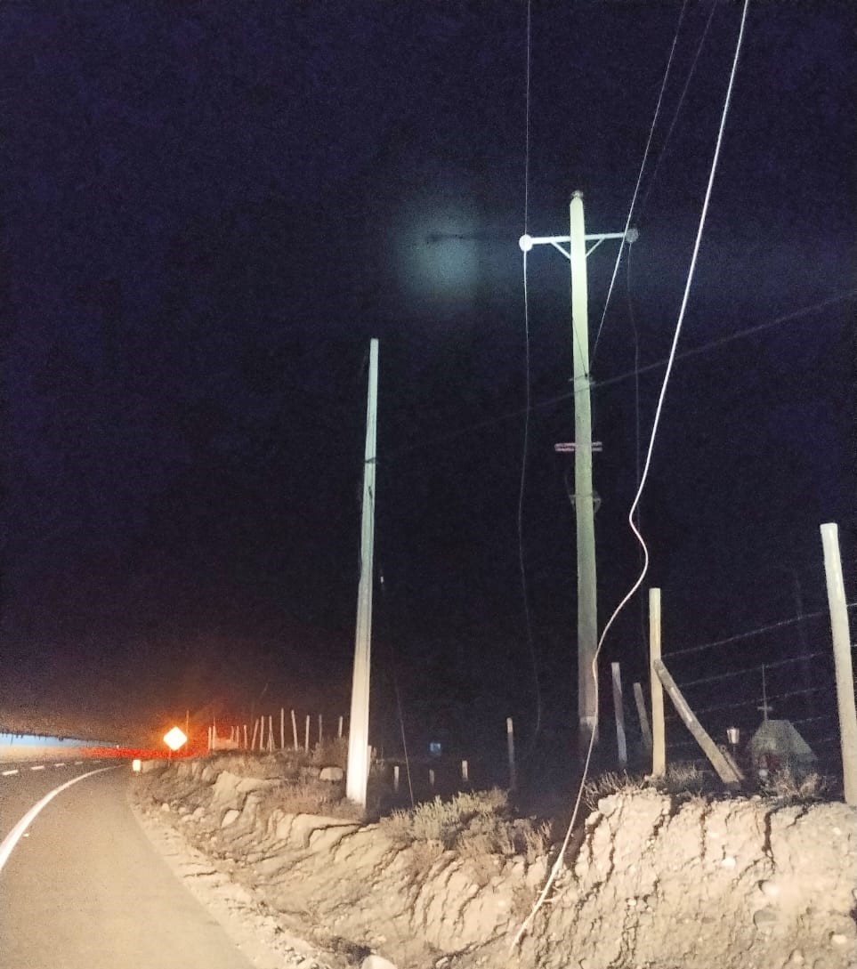 Delincuentes sustraen 900 metros de cobre en primer robo de cables del año en La Higuera