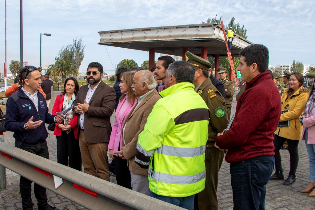 La Serena: Avanza la recuperación de ex servicentro en la ruta 5