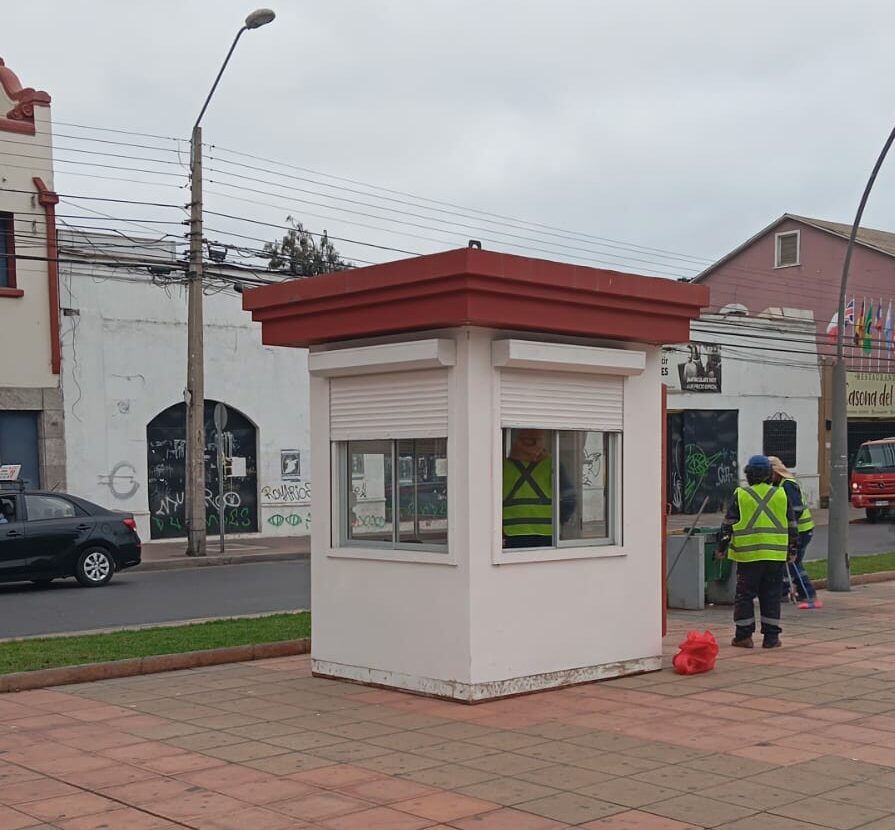 Inauguran garita de seguridad en Avenida Francisco de Aguirre para fortalecer la vigilancia en el centro de La Serena