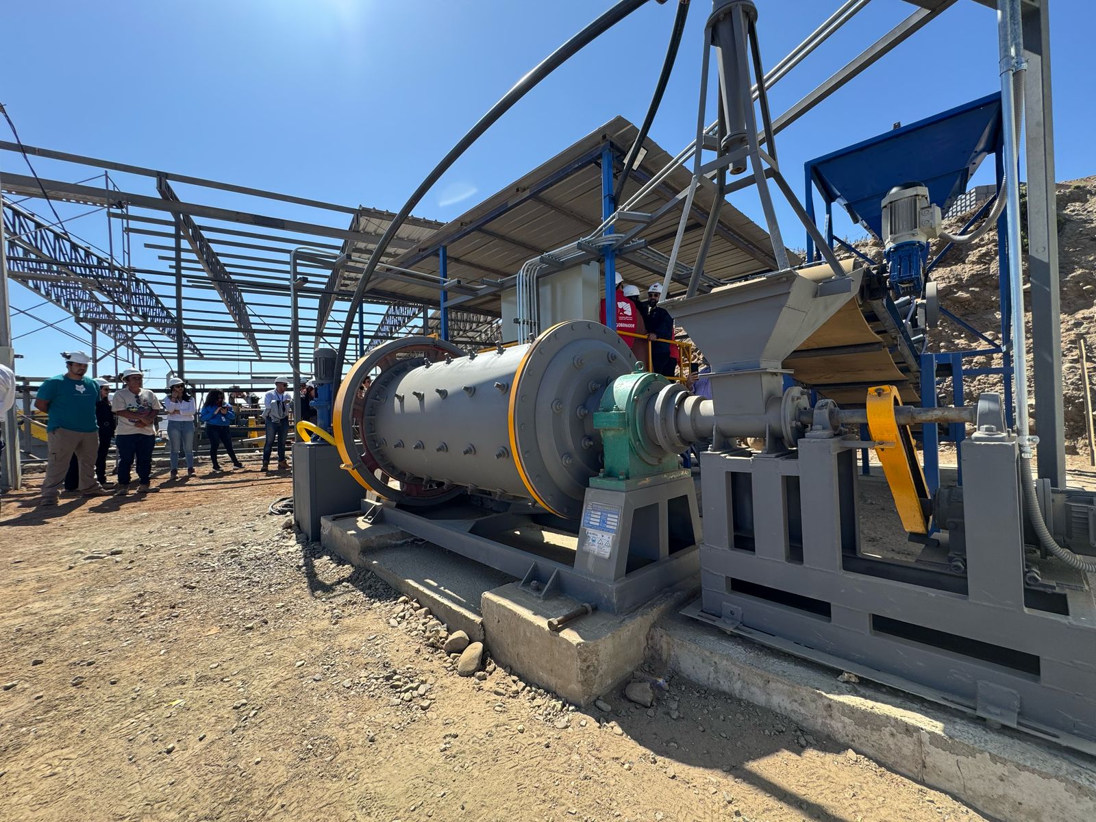 La Higuera estrenará una planta para procesar 20 toneladas diarias de minerales