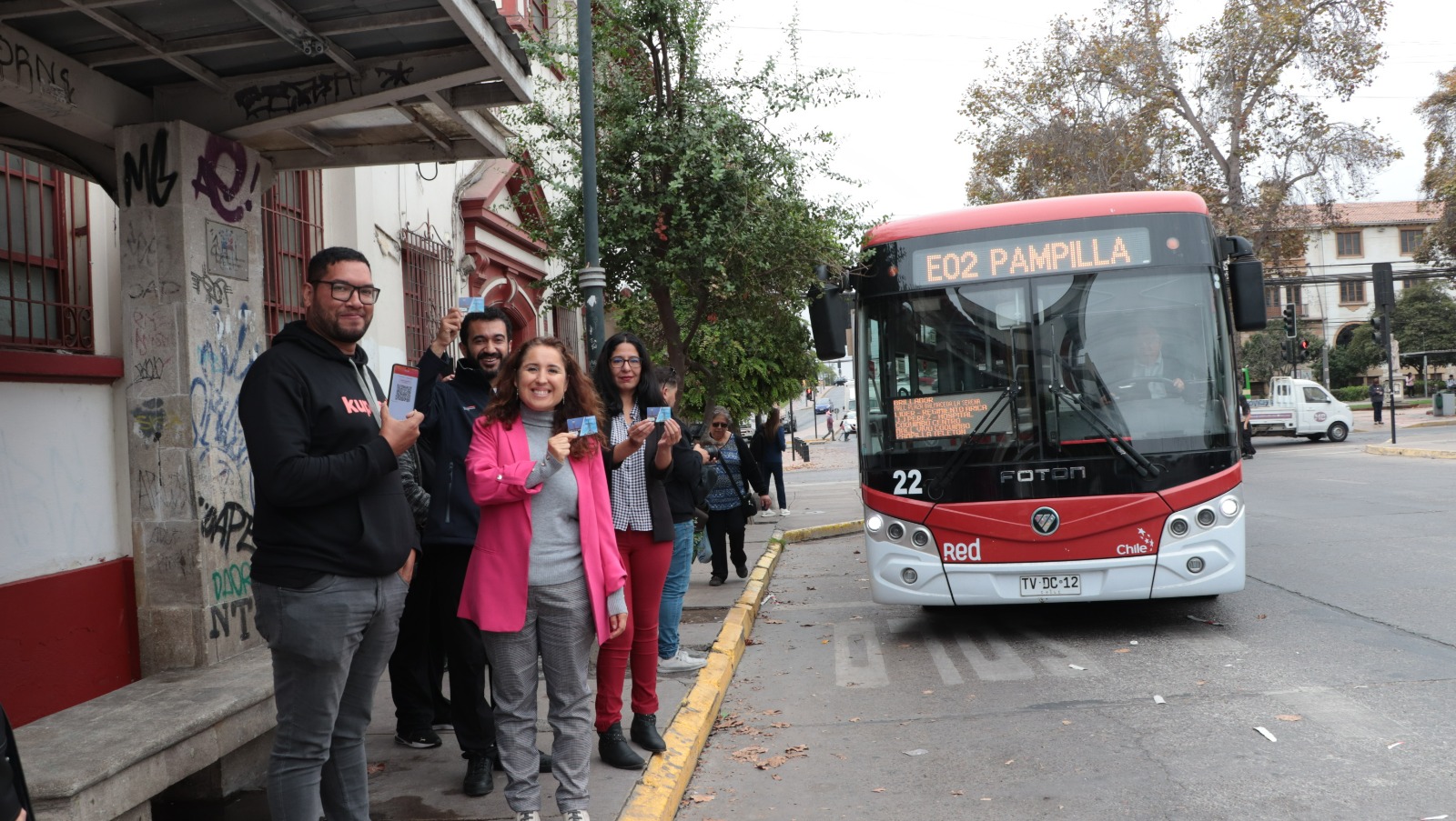 Comenzó el pago con tarjeta obligatoria en los buses eléctrico de La Serena y Coquimbo