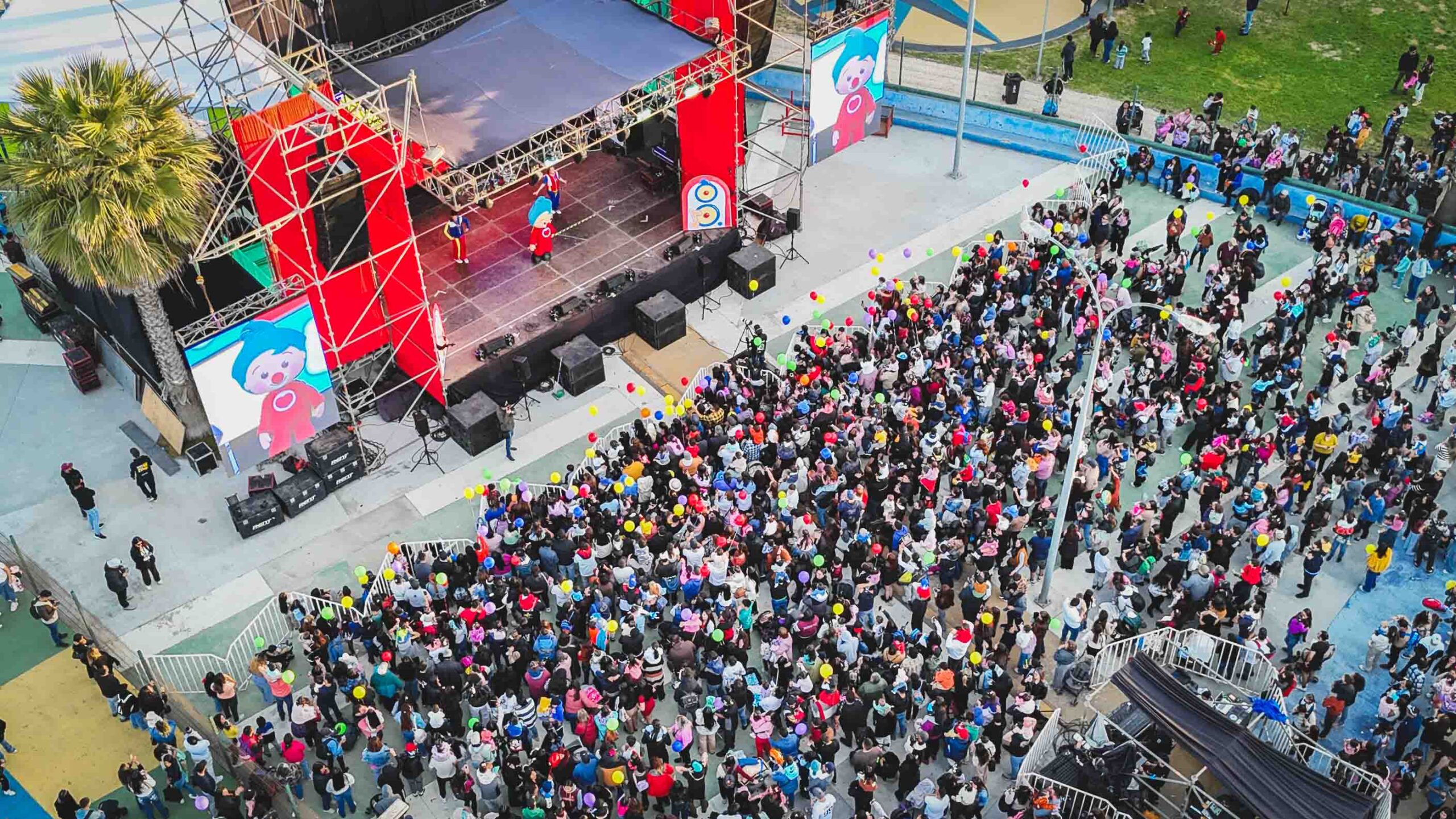 Coquimbo vivió la fiesta de la infancia con más de 50 mil personas que disfrutaron de Barrio Kids