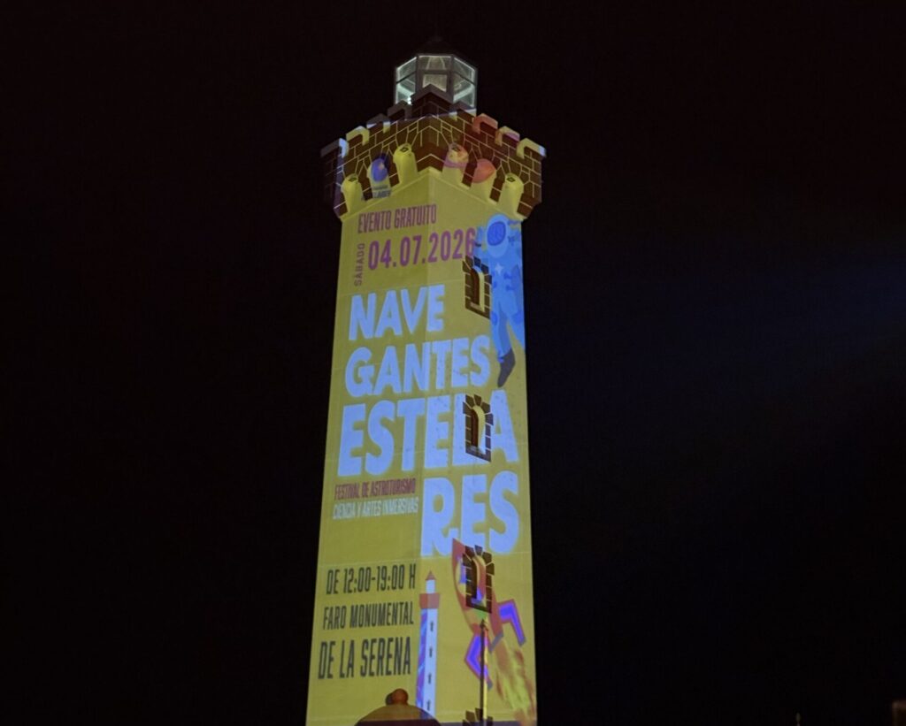 En el Faro de La Serena: Festival de Astroturismo, Ciencia, Patrimonio y Artes Inmersivas