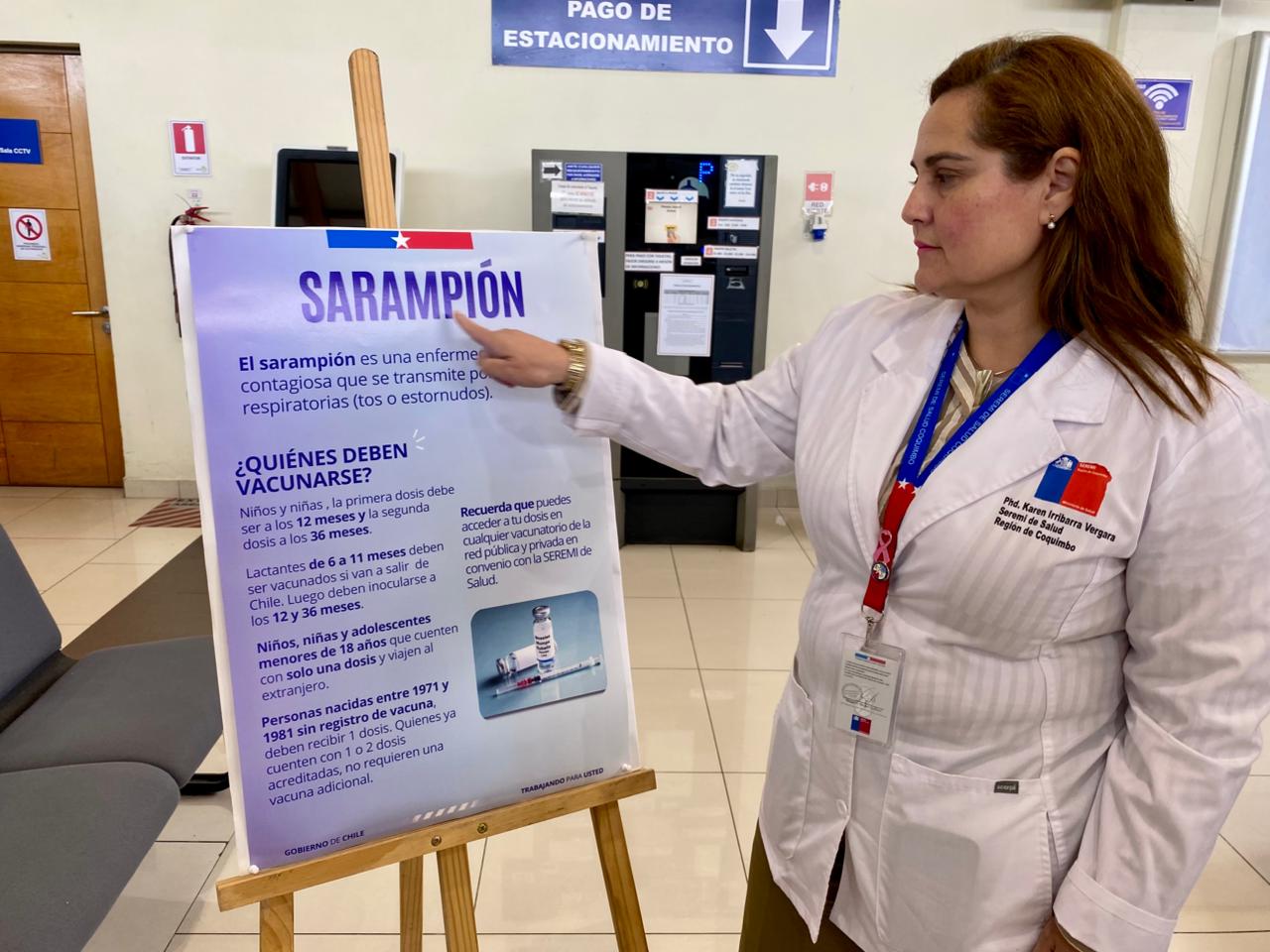 Salud refuerza vacunación contra el sarampión ante vacaciones de invierno y brotes internacionales